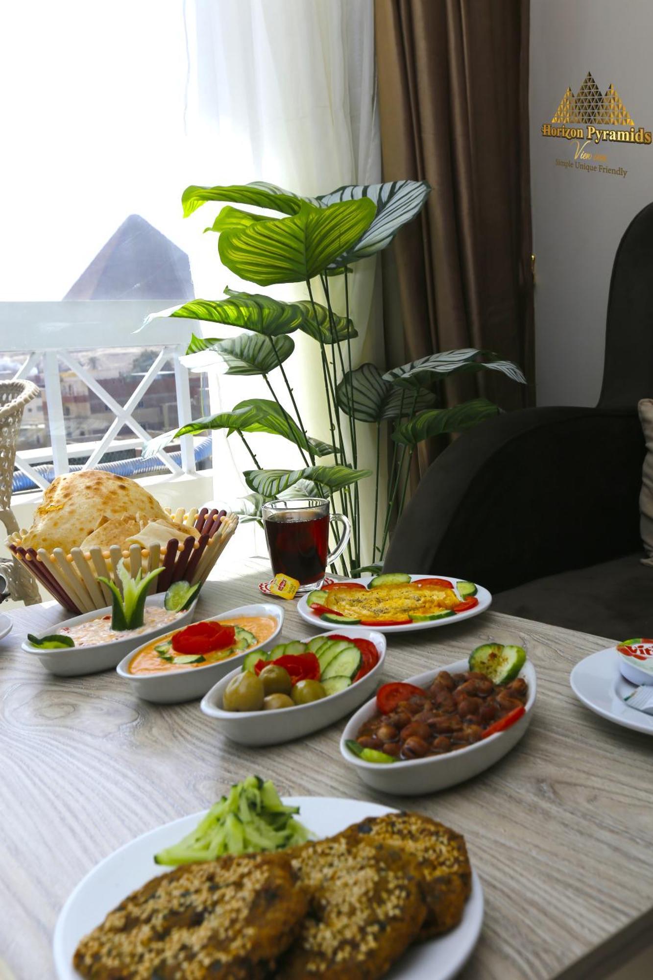 Horizon Pyramids View Inn Kafret el-Gabal Εξωτερικό φωτογραφία