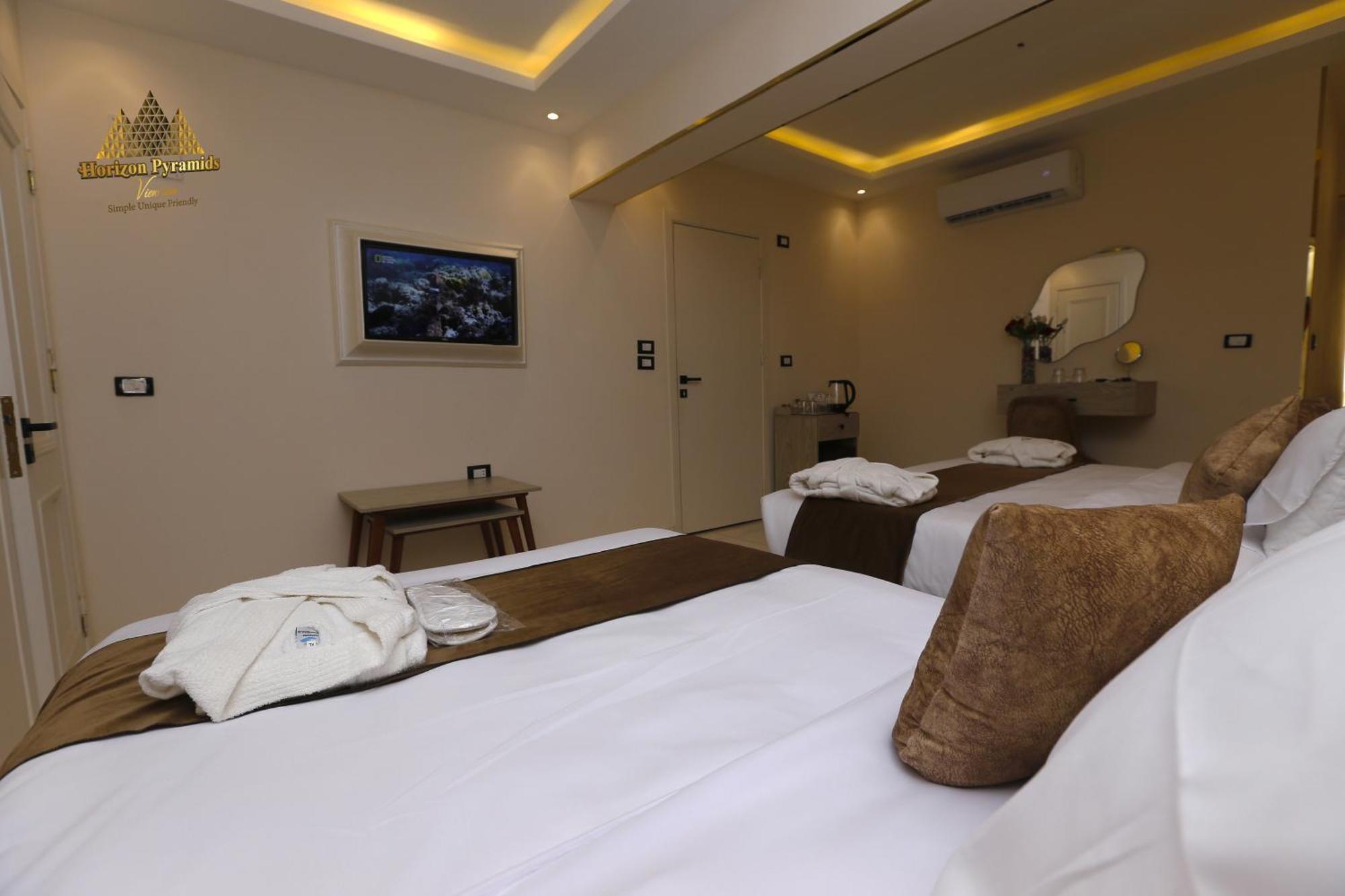 Horizon Pyramids View Inn Kafret el-Gabal Εξωτερικό φωτογραφία