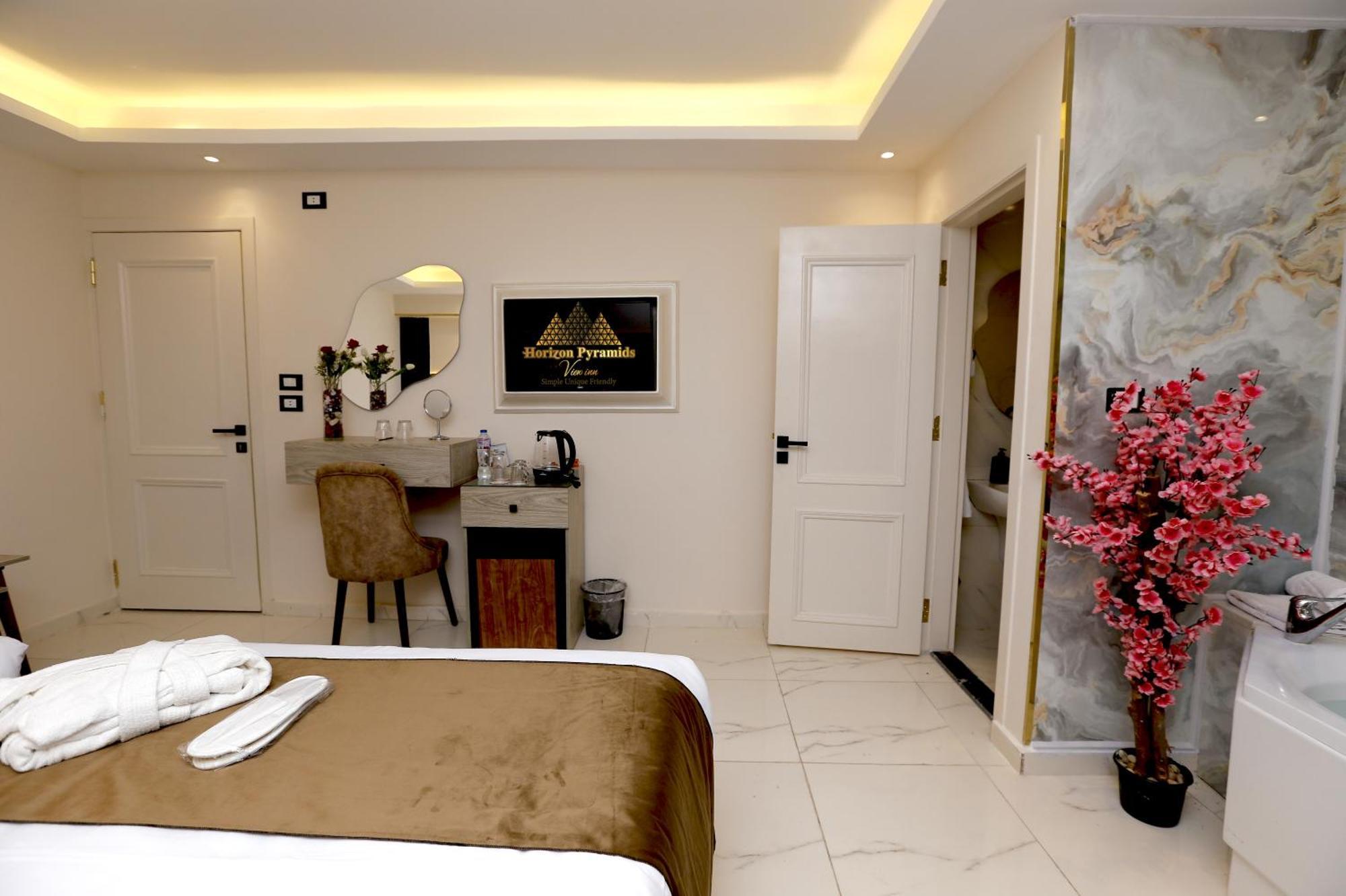 Horizon Pyramids View Inn Kafret el-Gabal Εξωτερικό φωτογραφία
