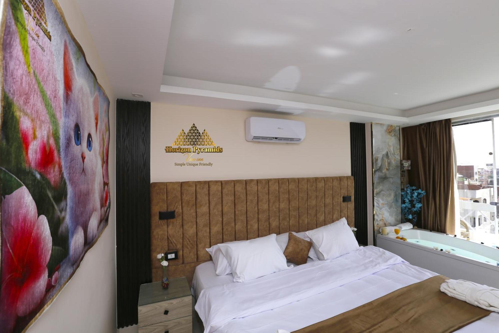 Horizon Pyramids View Inn Kafret el-Gabal Εξωτερικό φωτογραφία