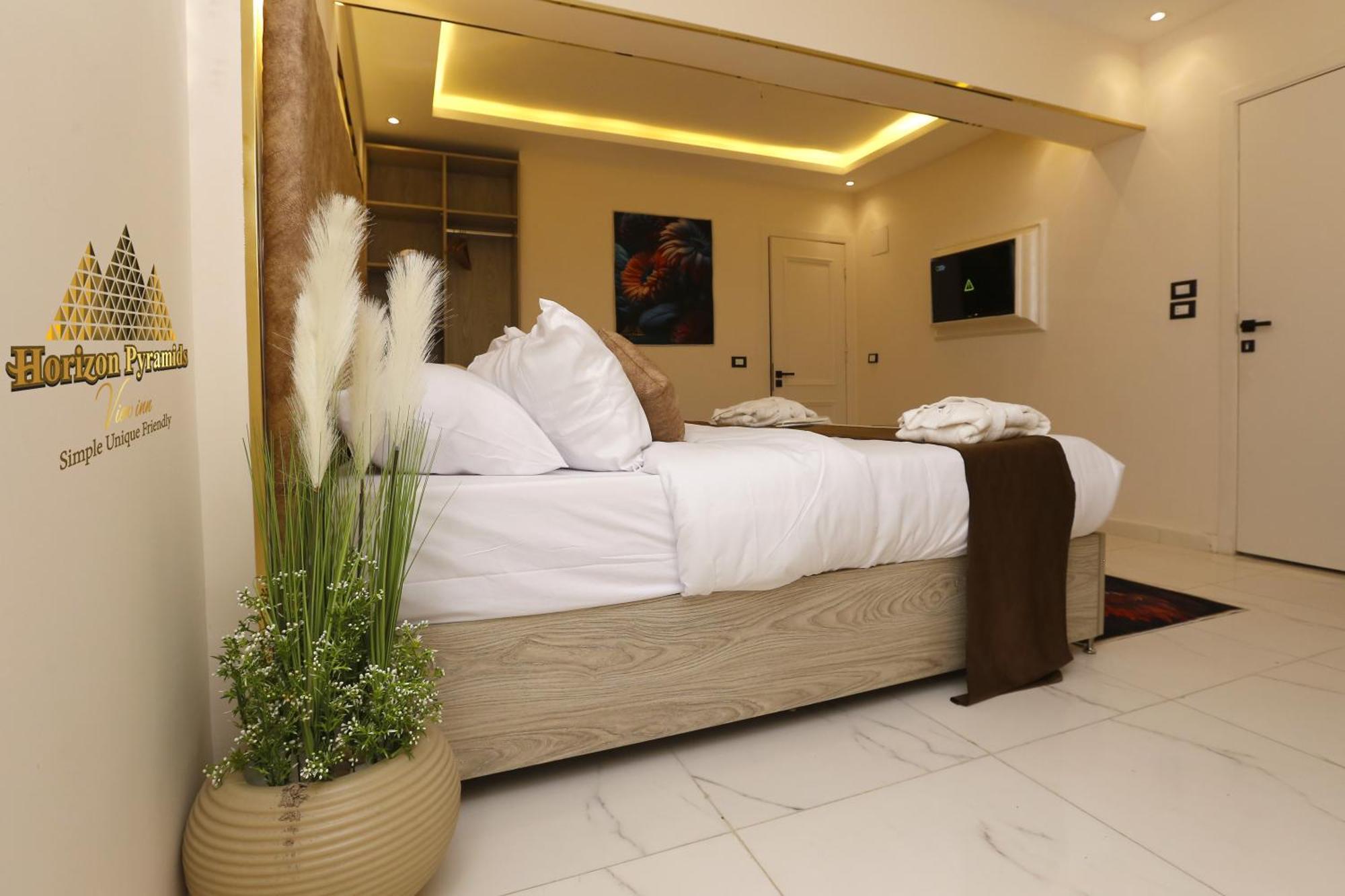 Horizon Pyramids View Inn Kafret el-Gabal Εξωτερικό φωτογραφία