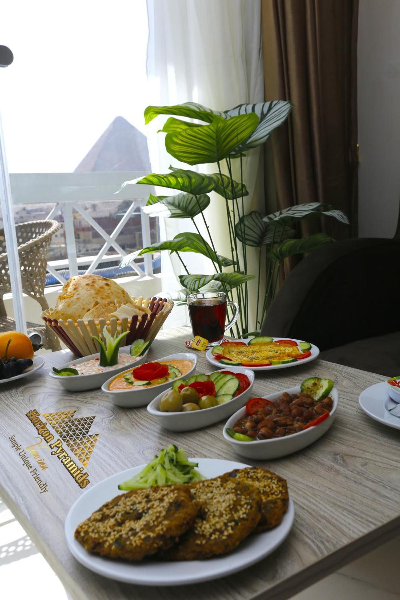 Horizon Pyramids View Inn Kafret el-Gabal Εξωτερικό φωτογραφία