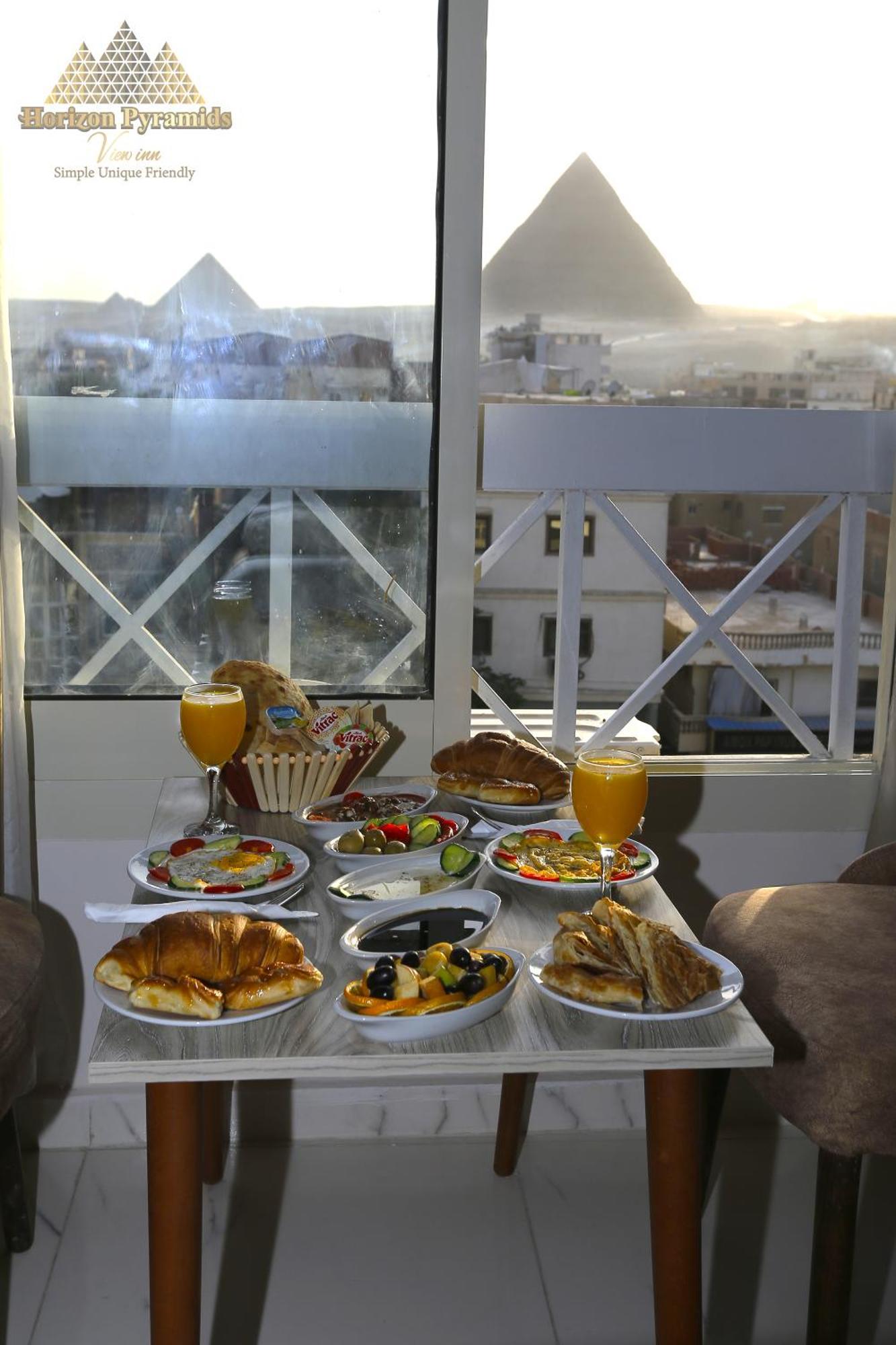 Horizon Pyramids View Inn Kafret el-Gabal Εξωτερικό φωτογραφία