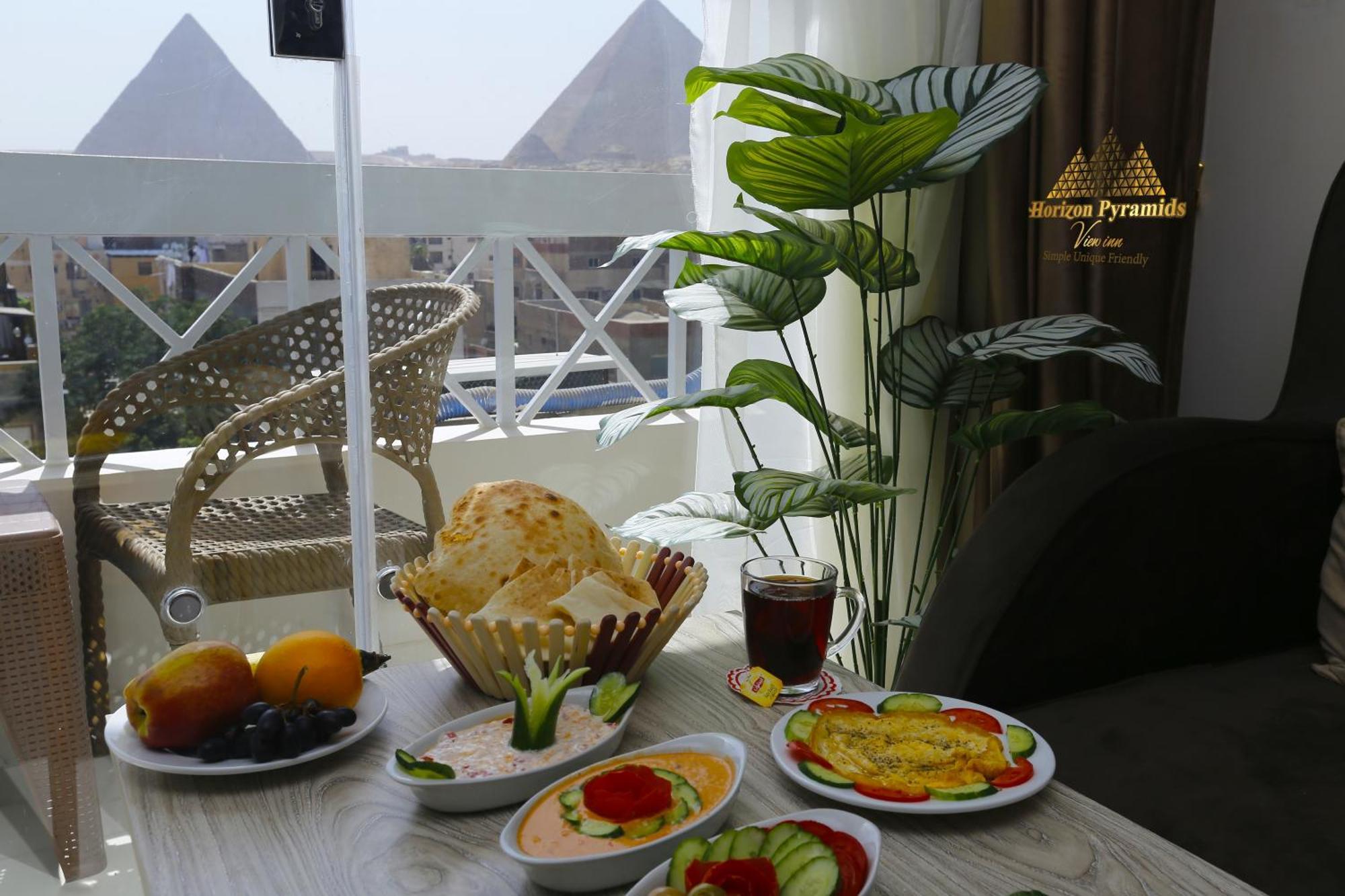 Horizon Pyramids View Inn Kafret el-Gabal Εξωτερικό φωτογραφία
