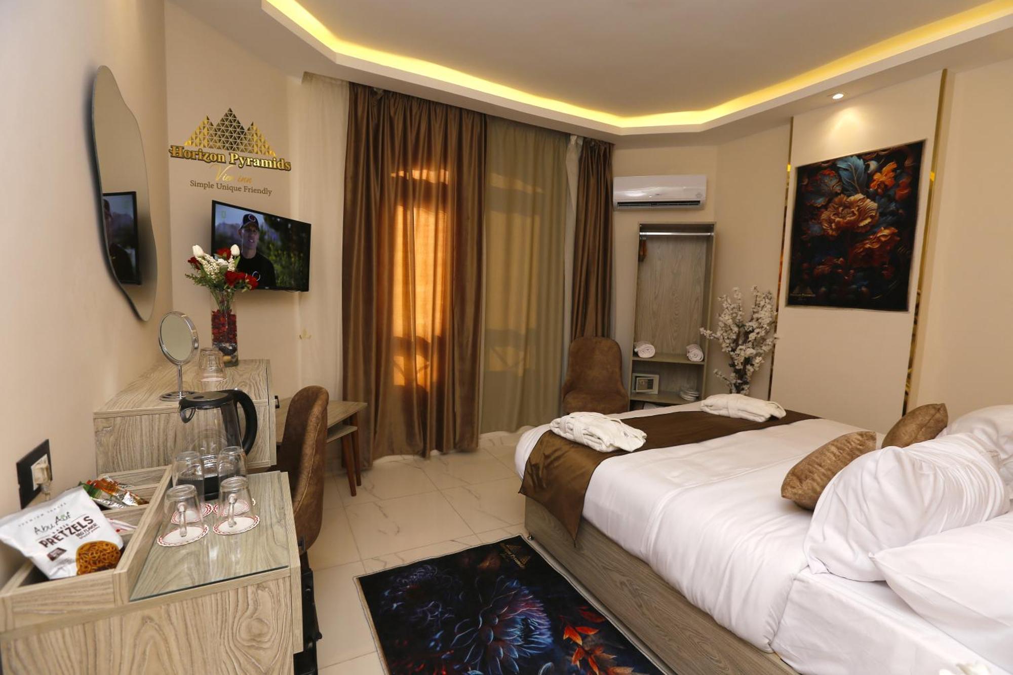 Horizon Pyramids View Inn Kafret el-Gabal Εξωτερικό φωτογραφία