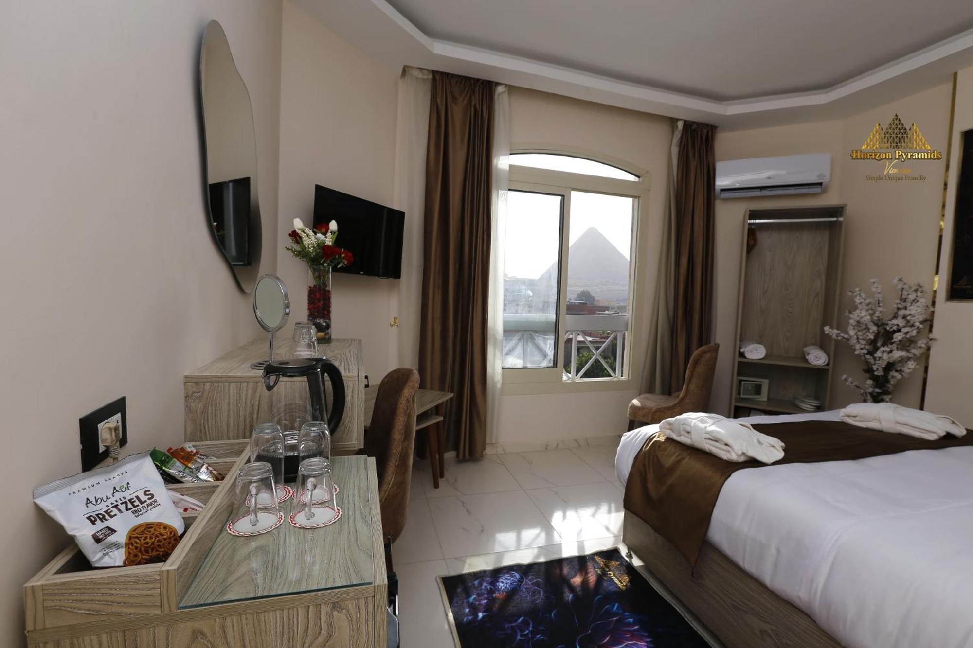 Horizon Pyramids View Inn Kafret el-Gabal Εξωτερικό φωτογραφία