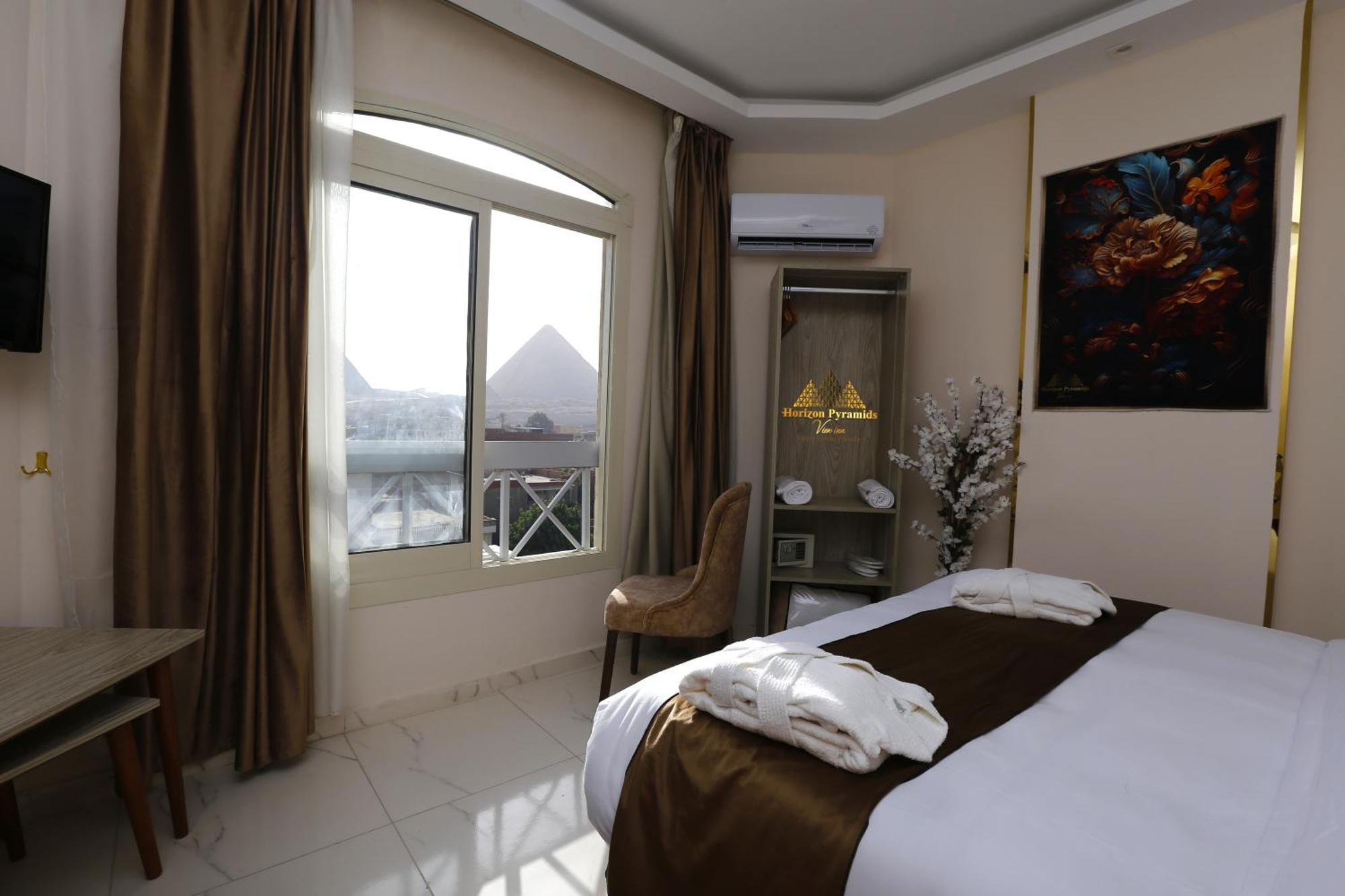 Horizon Pyramids View Inn Kafret el-Gabal Εξωτερικό φωτογραφία