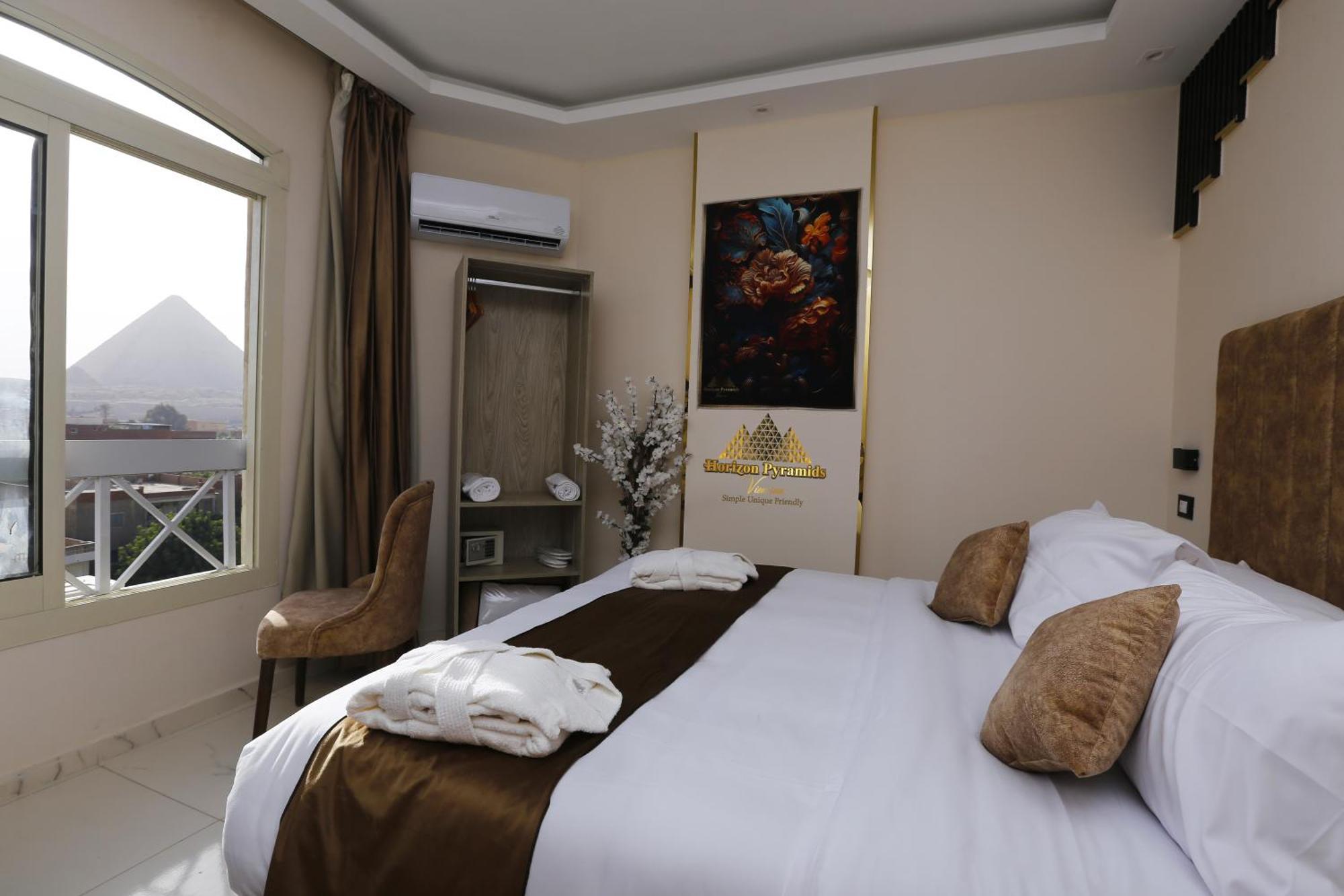 Horizon Pyramids View Inn Kafret el-Gabal Εξωτερικό φωτογραφία