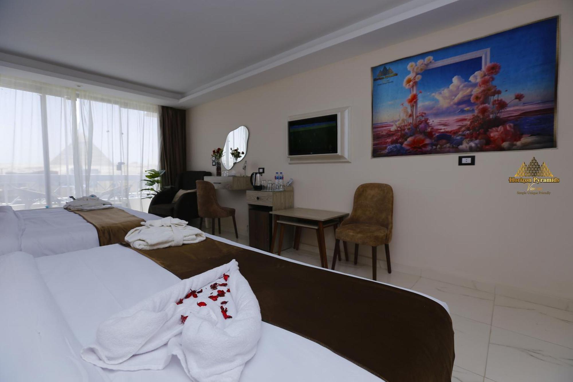 Horizon Pyramids View Inn Kafret el-Gabal Εξωτερικό φωτογραφία