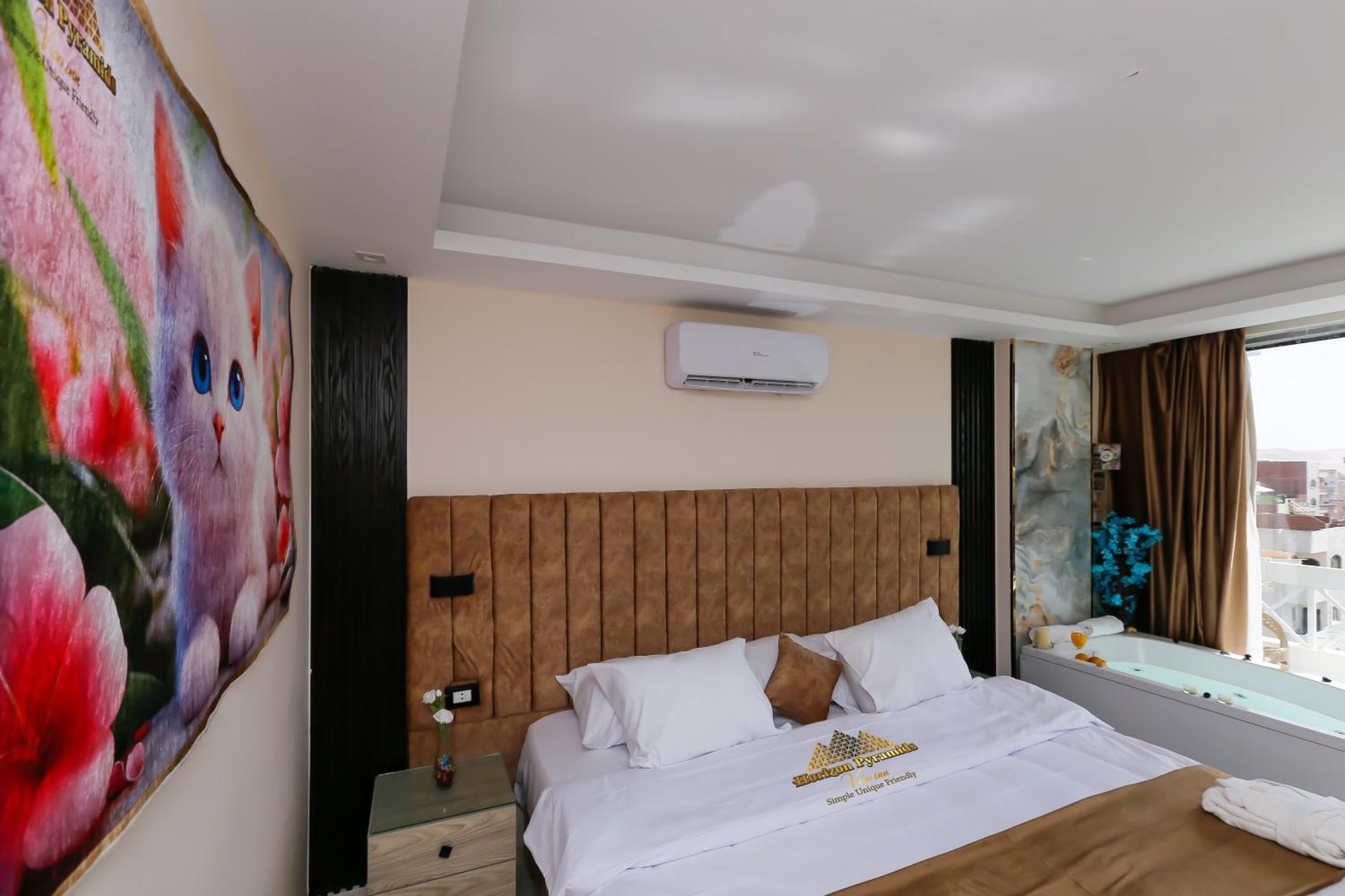 Horizon Pyramids View Inn Kafret el-Gabal Εξωτερικό φωτογραφία