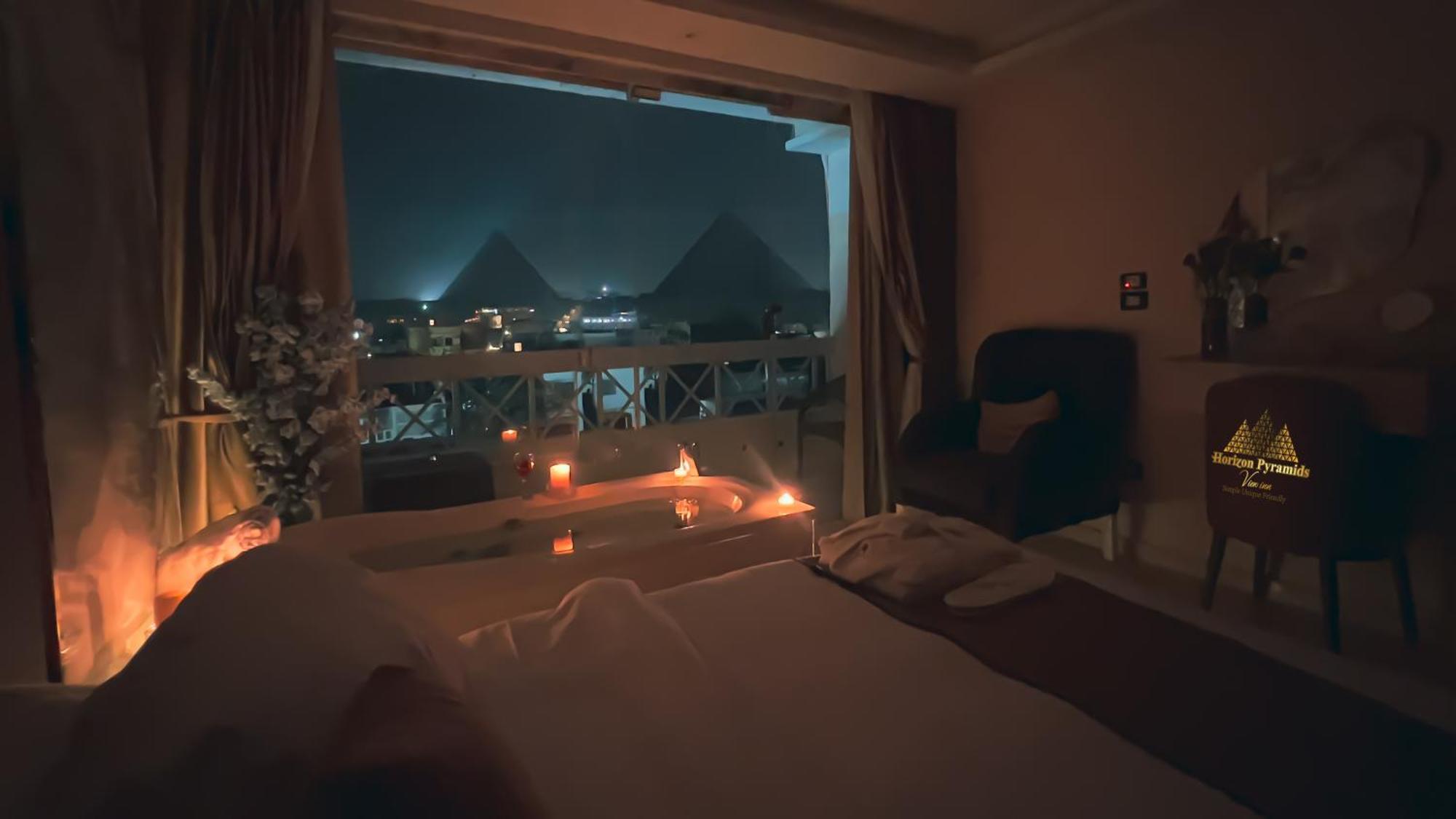 Horizon Pyramids View Inn Kafret el-Gabal Εξωτερικό φωτογραφία