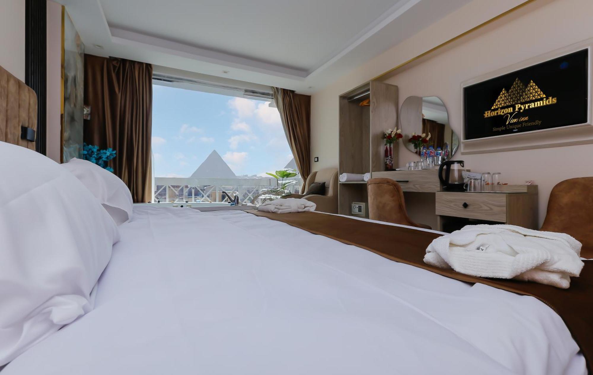 Horizon Pyramids View Inn Kafret el-Gabal Εξωτερικό φωτογραφία
