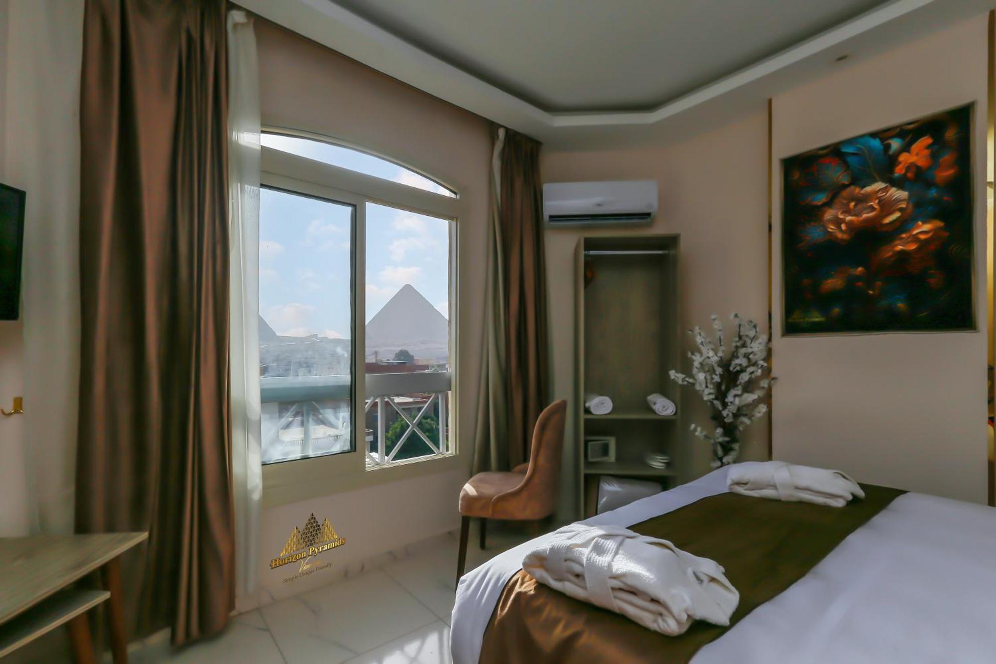 Horizon Pyramids View Inn Kafret el-Gabal Εξωτερικό φωτογραφία