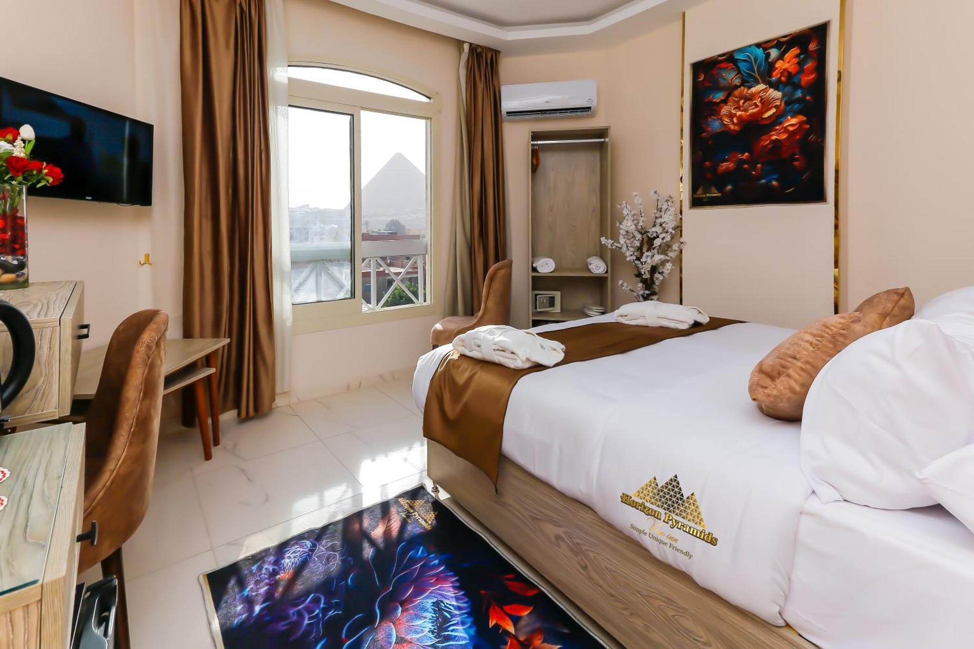 Horizon Pyramids View Inn Kafret el-Gabal Εξωτερικό φωτογραφία