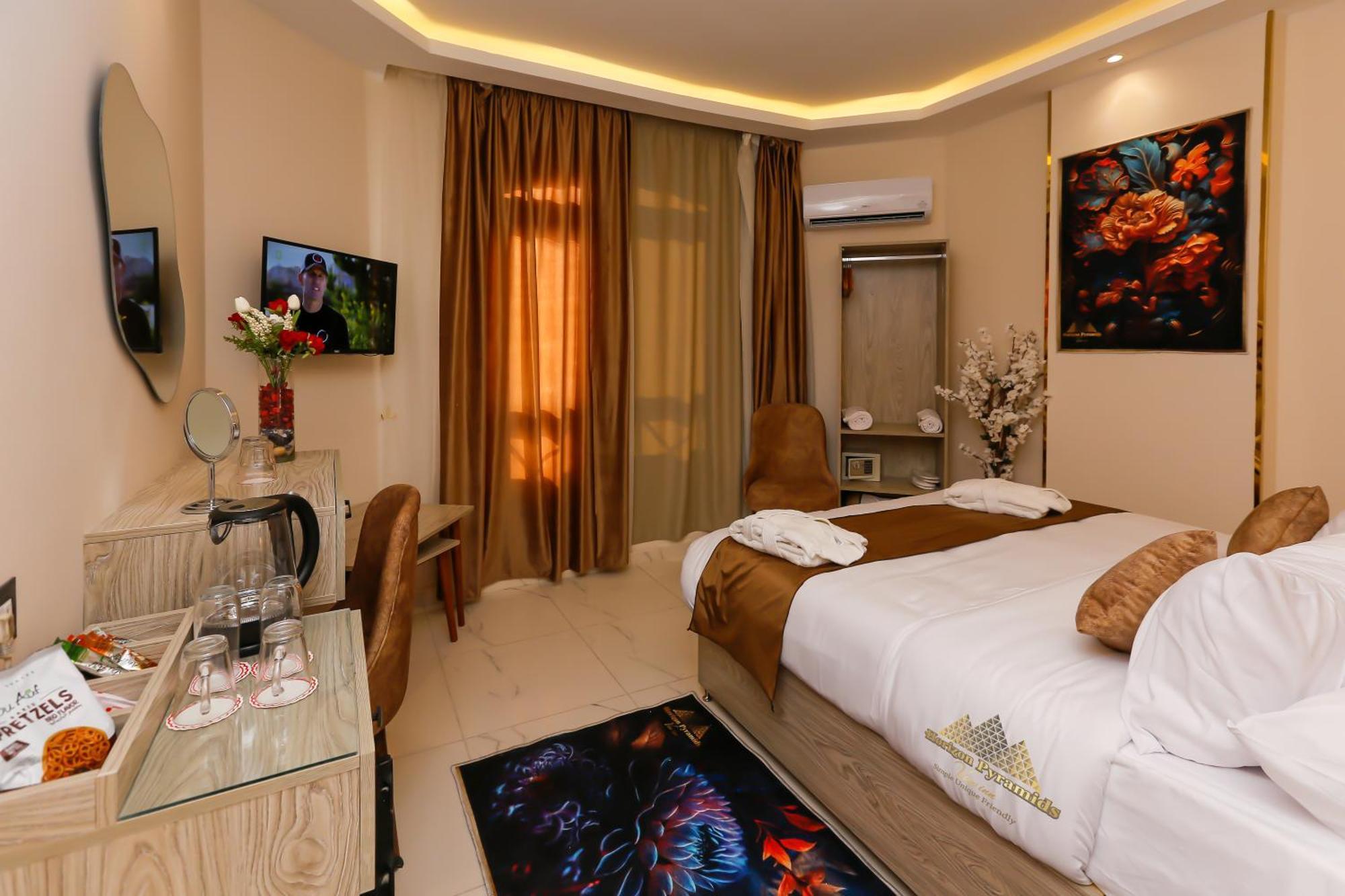 Horizon Pyramids View Inn Kafret el-Gabal Εξωτερικό φωτογραφία