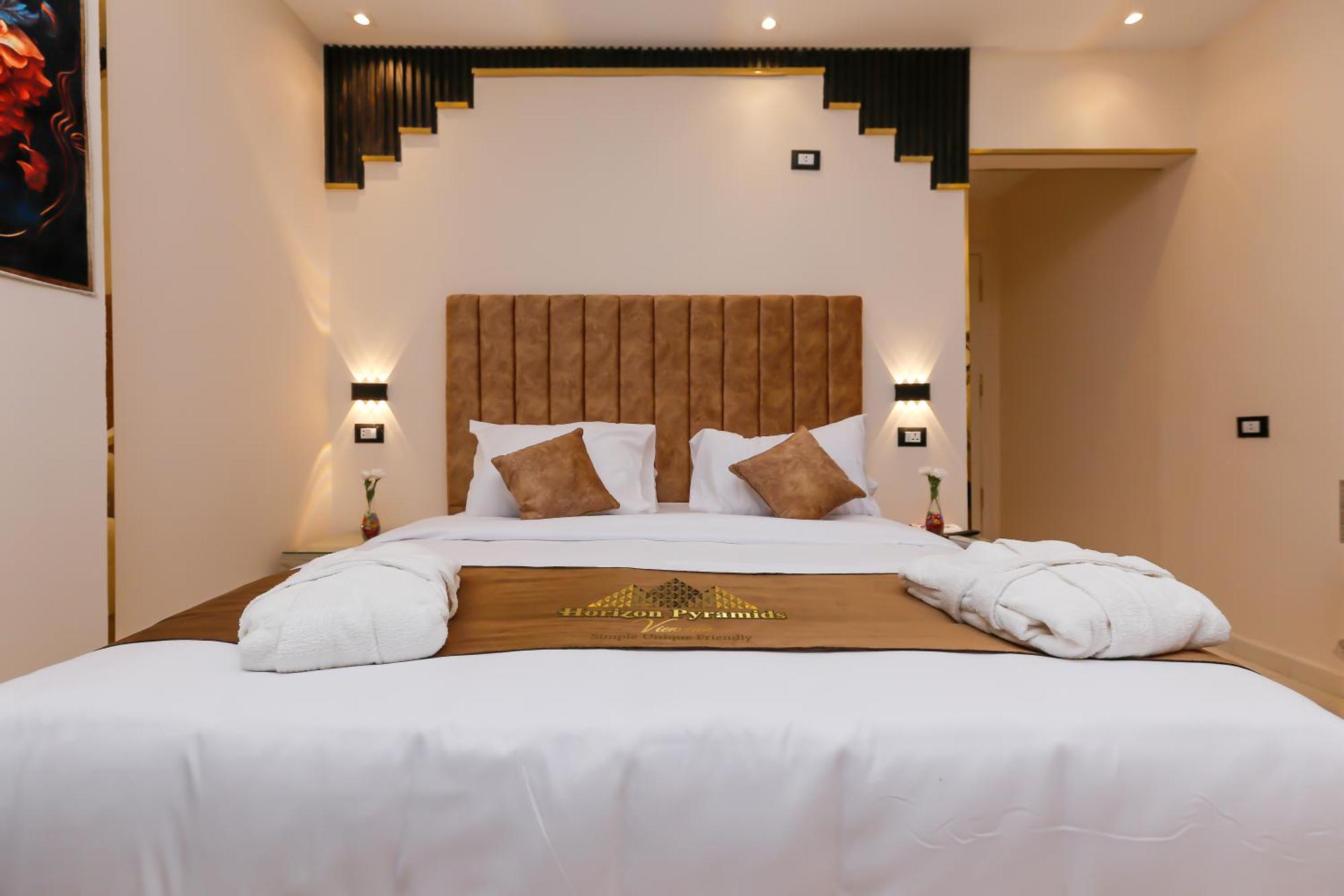 Horizon Pyramids View Inn Kafret el-Gabal Εξωτερικό φωτογραφία
